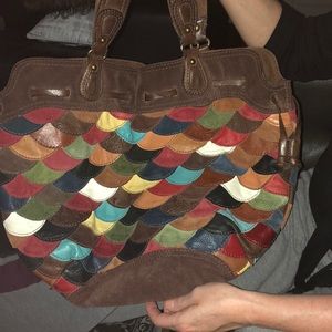 Lucky Brand Suede Bag
